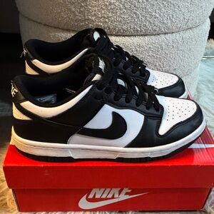 Nike Classic Dunks Black and White Sneakers